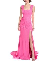Jovani - Corset Bodice Gown - Lyst