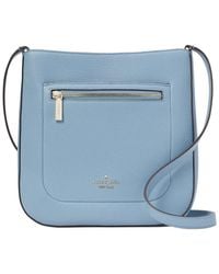 Kate Spade - Leila Top Zip Leather Crossbody - Lyst