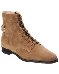 Tod's - Gomma Suede Bootie - Lyst