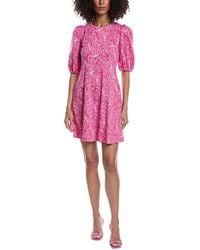 tyler boe - Fran Jacquard Mini Dress - Lyst