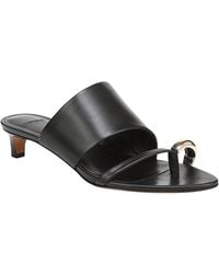 Vince - Suzie Leather Slide - Lyst