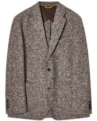Robert Talbott - Wright Wool-Blend Knit Blazer - Lyst