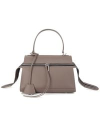 Tiffany & Fred Paris - Elegant Leather Top-Handle Satchel - Lyst