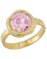 Reiss - 14k 1.75 Ct. Tw. Rose Quartz Cocktail Ring - Lyst