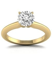 Diana M. Jewels - Diana M. Fine Jewelry 14K 1.50 Ct. Tw. Lab Grown Diamond Solitaire Ring - Lyst