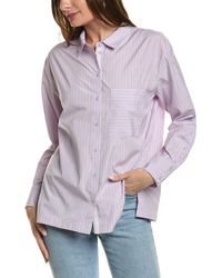 Johnny Was - Giani Relaxed Pocket Shirt - Lyst