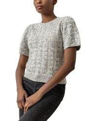 Lilla P - Crewneck Linen-Blend S Sweater - Lyst