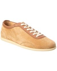 Brunello Cucinelli - Suede & Leather Sneaker - Lyst