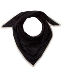 Phenix - Knit Triangle Cashmere Scarf - Lyst