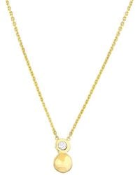 HAWLEY ST - 14K 0.03 Ct. Tw. Diamond Fancy Necklace - Lyst