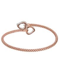 Meshmerise - 18K Over 0.20 Ct. Tw. Diamond Mesh Bangle Bracelet - Lyst