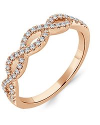 Sabrina Designs - 14k Rose Gold 0.23 Ct. Tw. Diamond Ring - Lyst