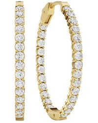 Lab Grown Diamonds - 14K 2.00 Ct. Tw. Lab-Grown Diamond Earrings - Lyst