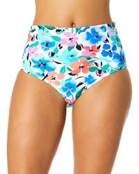 Anne Cole - Convertible Shirred Bottom - Lyst