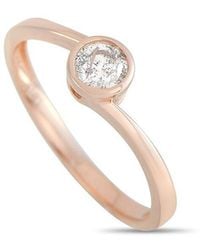 Diamond Select Cuts - 14K Rose 0.26 Ct. Tw. Diamond Ring - Lyst