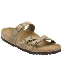 Birkenstock - Franca Oiled Leather Sandal - Lyst