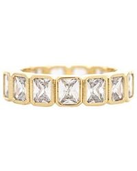 Rivka Friedman - 18K Plated Cz Ring - Lyst