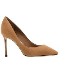 Gucci - Jimmy Choo Romy 85 Suede Pump - Lyst