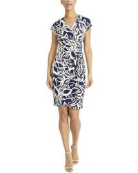 Maggy London - Wrap Dress - Lyst