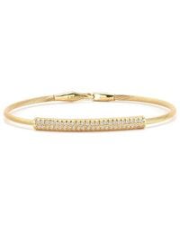 Reiss - 14K 0.39 Ct. Tw. Diamond Wire Bracelet - Lyst