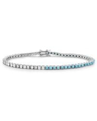 Forever Creations USA Inc. - Forever Creations 14K 3.80 Ct. Tw. Diamond & Tennis Bracelet - Lyst