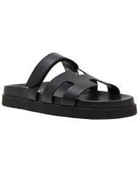Steve Madden - Reaves Leather Sandal - Lyst