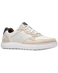 Clarks - Leather Sneaker - Lyst
