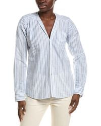 J.McLaughlin - Taylor Linen-Blend Shirt - Lyst