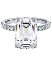 Lab Grown Diamonds - 14K 4.05 Ct. Tw. Lab-Grown Diamond Ring - Lyst