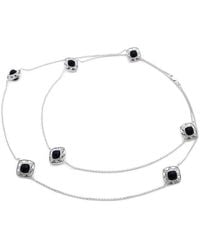 Gemstones - Agate Necklace - Lyst