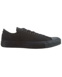 Converse - Chuck Taylor All-star Ox Black Monochrome - Lyst