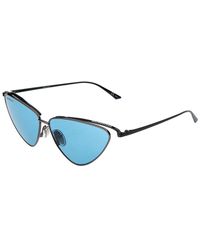 Balenciaga Bb0162s 60mm Sunglasses - Metallic
