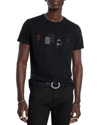 John Varvatos - Crew T-Shirt - Lyst