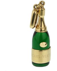 Louis Vuitton - 18K Champagne Charm Pendant (Authentic Pre-Owned) - Lyst