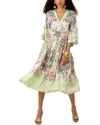 Hale Bob - Zahra Midi Dress - Lyst