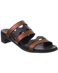 Arche - Kisawa Leather Sandal - Lyst