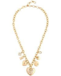 Saachi - 14K Multi Charm Necklace - Lyst