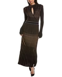 Tahari - The Alicia Lurex Sweater Dress - Lyst