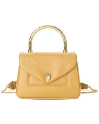 Tiffany & Fred Paris - Leather Top Handle Satchel - Lyst