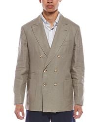 Brunello Cucinelli - Linen Blazer - Lyst