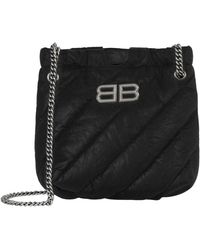 Balenciaga - Xs Quilted Crush Leather Tote - Lyst