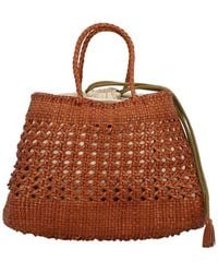 Dragon Diffusion - Santa Cano Leather Top Handle Bag - Lyst