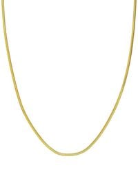 HAWLEY ST - 14K Snake Necklace - Lyst
