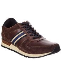 Dune - Talay Leather Sneaker - Lyst