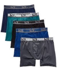 PUMA - Set Of 5 Performance Boxer Brief - Lyst
