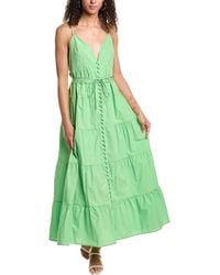 Beulah London - Tiered Maxi Dress - Lyst