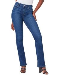 PAIGE - Hourglass Montreux High-rise Bootcut Jean - Lyst