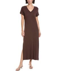 Bella Dahl - Knit V-Neck Maxi Dress - Lyst