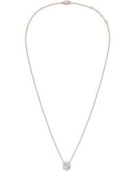 Diana M. Jewels - Diana M. 14K Rose 1.00 Ct. Tw. Lab-Grown Diamond Necklace - Lyst