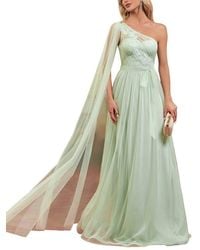 Vincent - Embroidered Maxi Dress - Lyst